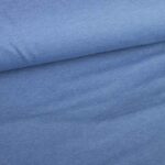 French Terry stof jeans melange