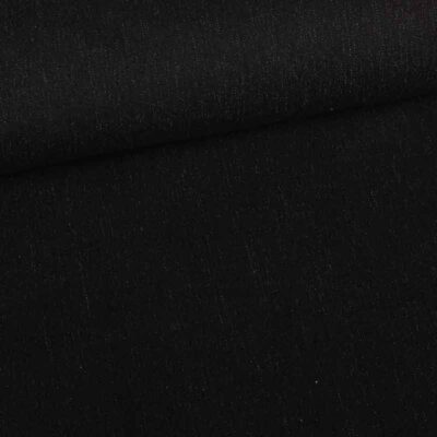 Spijkerstoff gewaschen schwarz