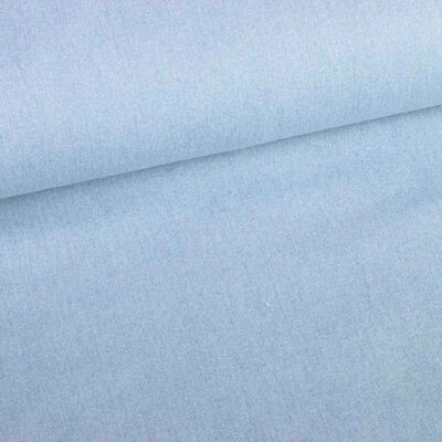Spijkerstoff gewaschen hellblau