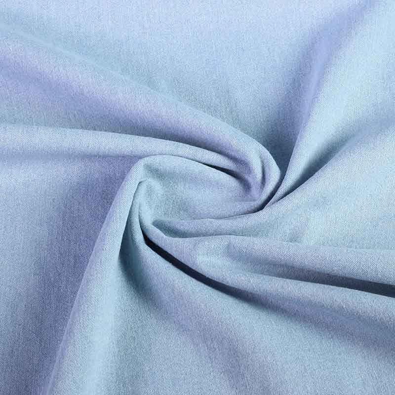 Spijkerstoff gewaschen hellblau