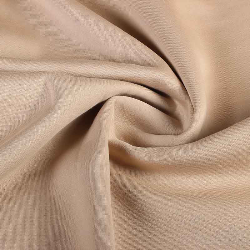 Jogging Sweat Stoff gebürstet beige