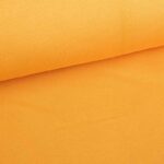 Jogging sweat stof gebrusht oker