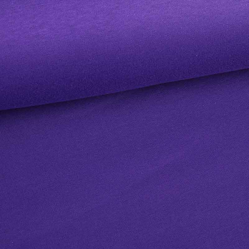 Jogging-Sweatstoff gebürstet violett