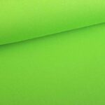 Jogging sweat stof gebrusht lime