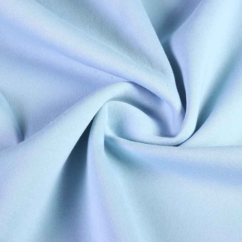 Jogging-Sweatstoff gebürstet hellblau