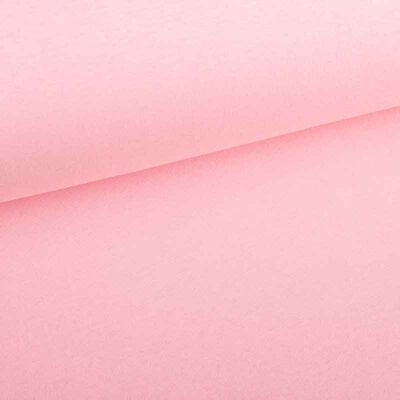 Jogging-Sweatstoff gebürstet rosa