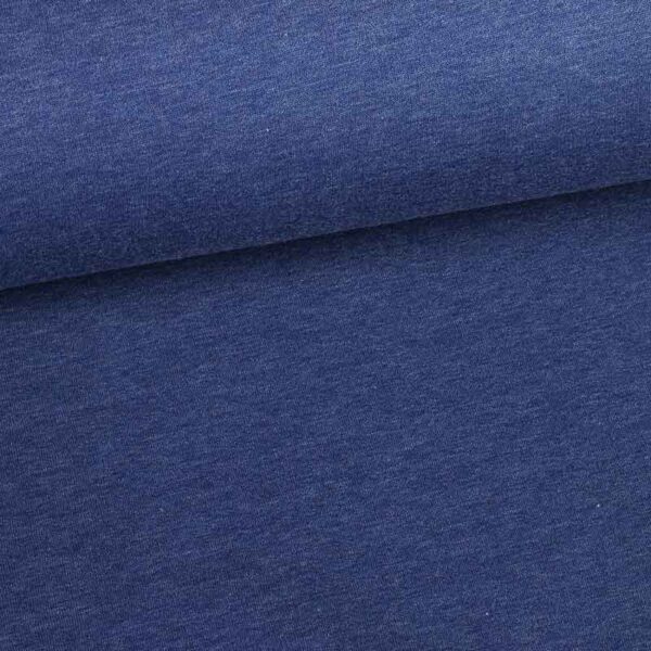Jogging Sweat Stoff dunkeljeansblau