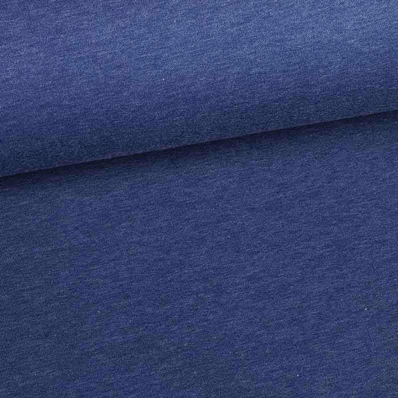 Jogging Sweat Stoff dunkeljeansblau