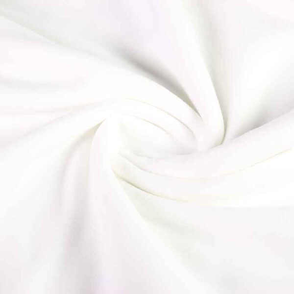 Fleece-Stoff Deluxe weiß