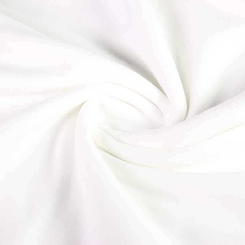Fleece-Stoff Deluxe weiß
