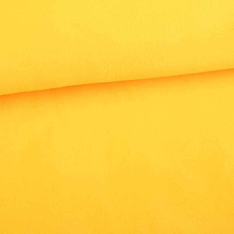Fleece-Stoff deluxe gelb