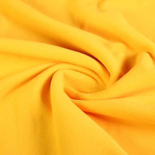 Fleece-Stoff deluxe gelb