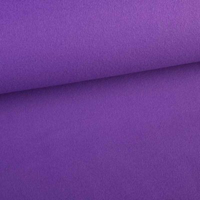 Fleece-Stoff Deluxe lila