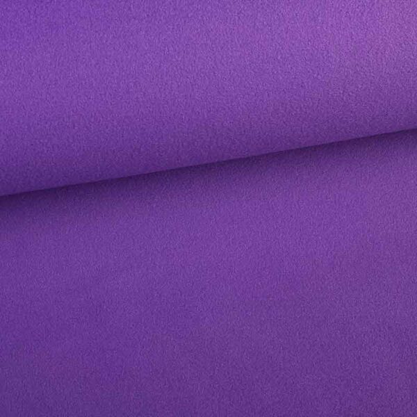 Fleece-Stoff Deluxe lila