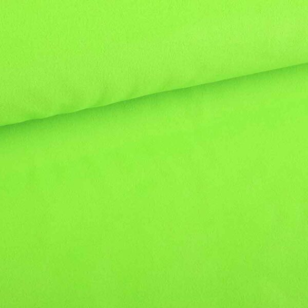 Fleece-Stoff deluxe lime