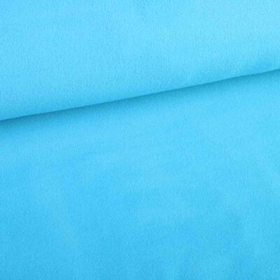 Fleece-Stoff deluxe aqua