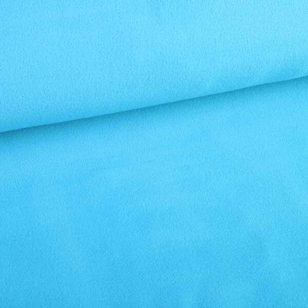 Fleece-Stoff deluxe aqua