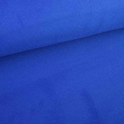 Fleece-Stoff Deluxe Kobalt