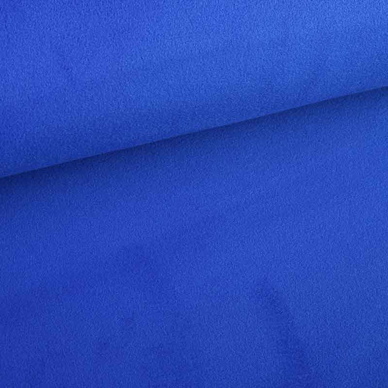 Fleece-Stoff Deluxe Kobalt