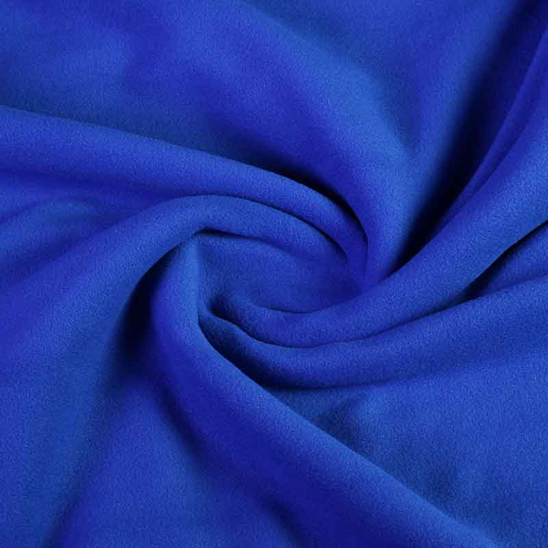 Fleece-Stoff Deluxe Kobalt