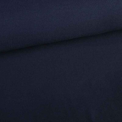 Fleece-Stoff deluxe navy