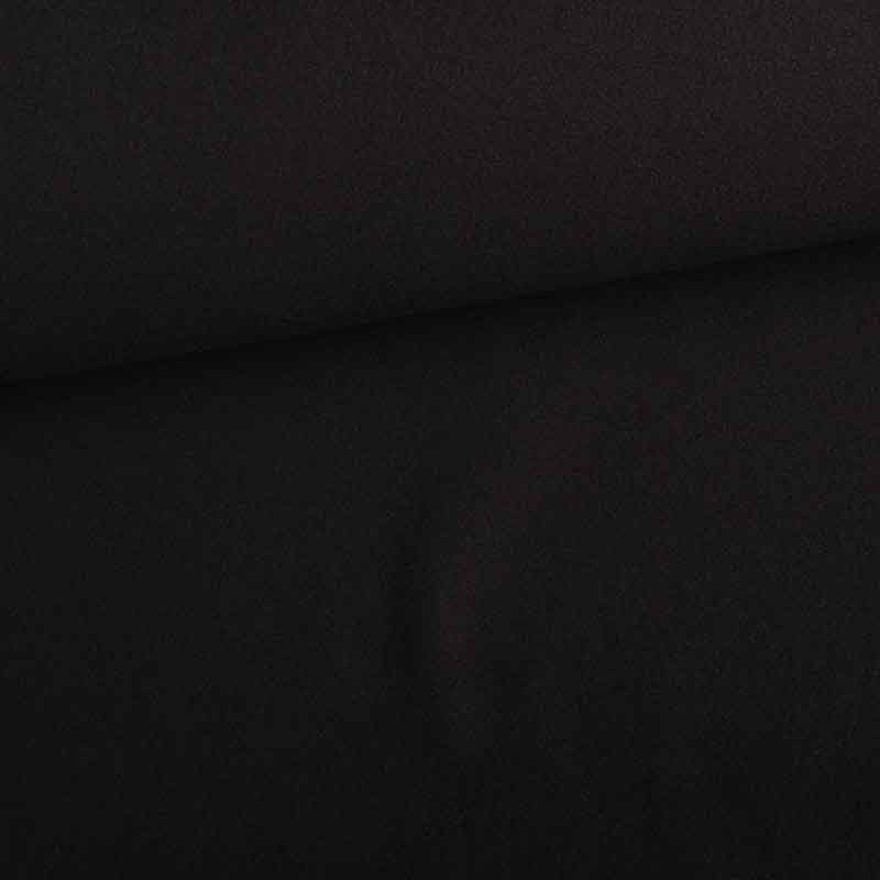 Fleece-Stoff deluxe schwarz
