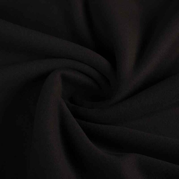 Fleece-Stoff deluxe schwarz