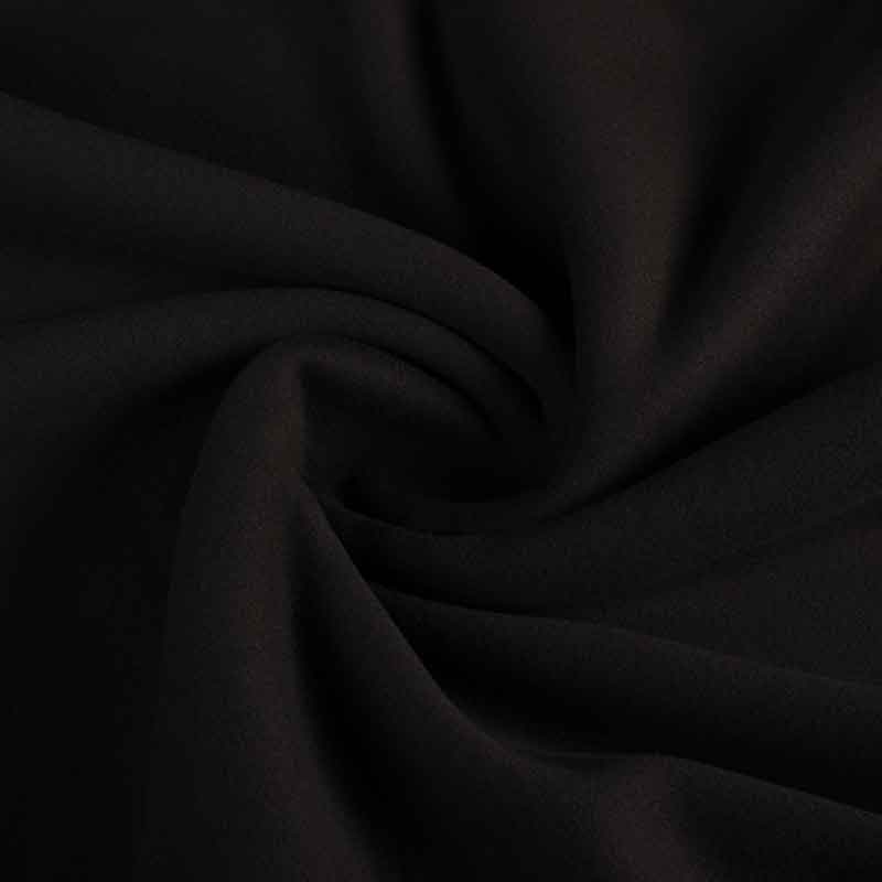 Fleece-Stoff deluxe schwarz