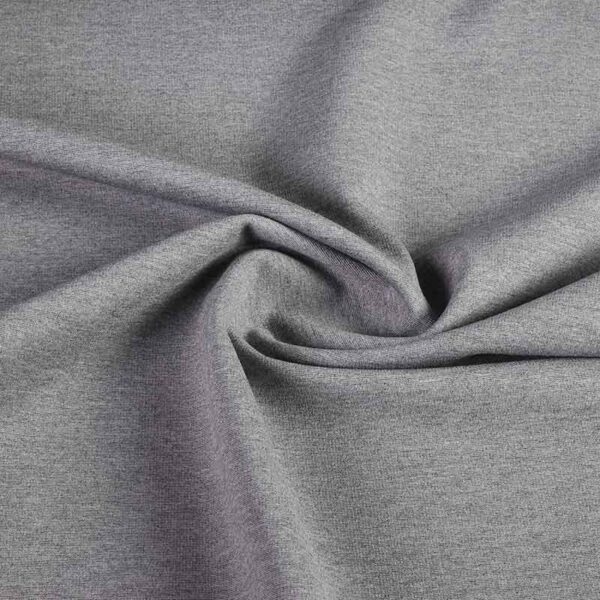 Punta di Roma Stoff deluxe grau melange