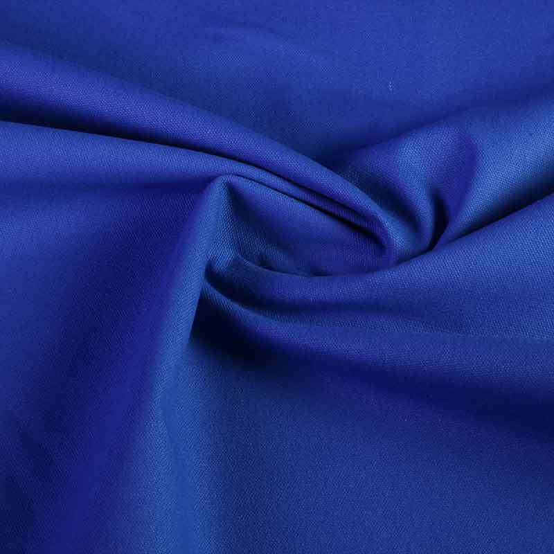 Canvas-Stoff kobalt