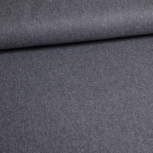 Canvas-Stoff dunkelgrau melange