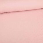 Hydrofiel stof oud roze