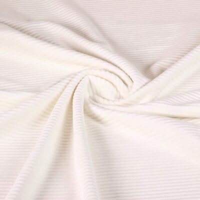 Tricot-Stoff Rip Cord ecru