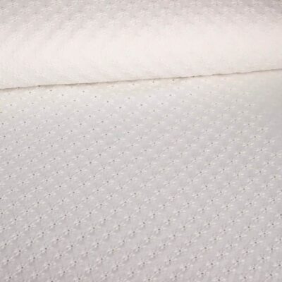 Broderie-Stoff off white/ecru