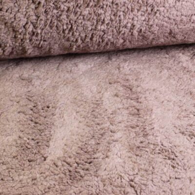 Borg Teddy-Stoff taupe