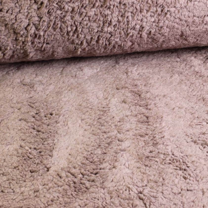Borg Teddy-Stoff taupe