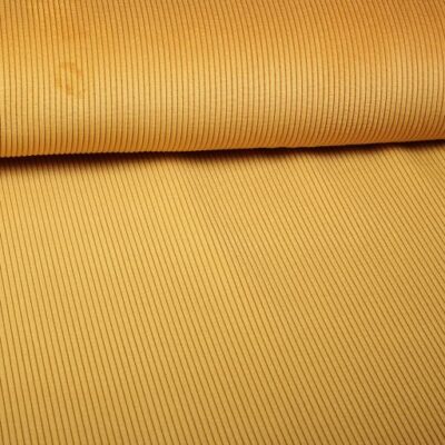 Corduroy-Stoff ocker