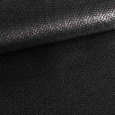 Jacquard-Stoff Mini-Raute metallic schwarz/silber