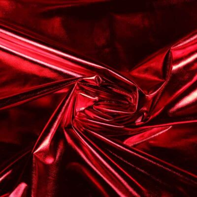 Stretch Lamee Stoff rot