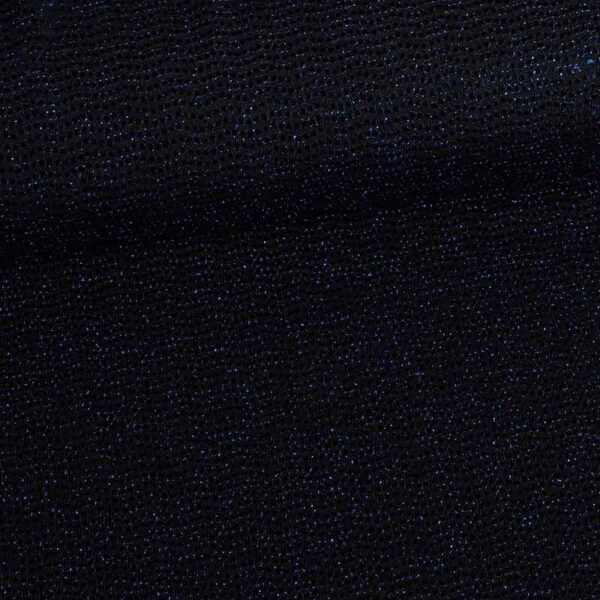 Stretch-Stoff Glitterpunkt kobalt