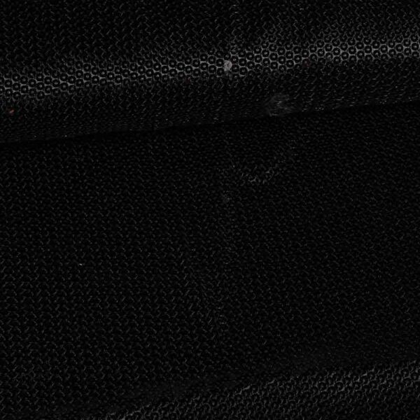 Satinstoff Pailletten all over schwarz