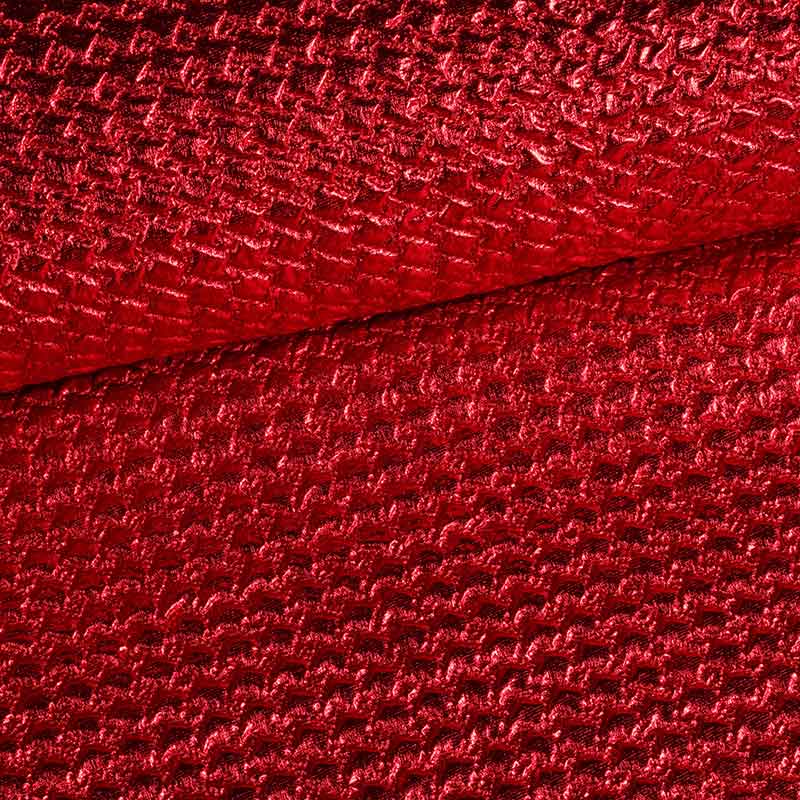 Metallic-Stoff bubble rot