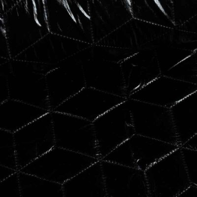 Metallic-Stoff Fantasieruit schwarz