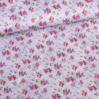 Terlenka Mille Fleur Stoff lila