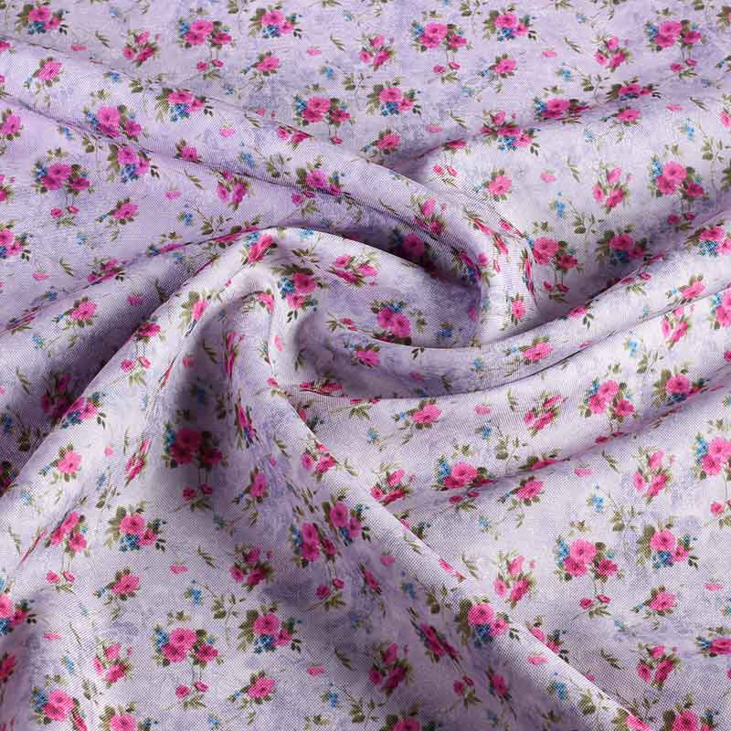 Terlenka Mille Fleur Stoff lila