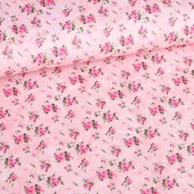 Terlenka Mille Fleur Stoff rosa