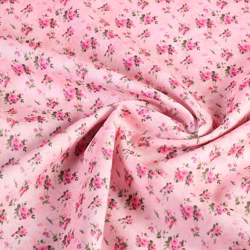 Terlenka Mille Fleur Stoff rosa