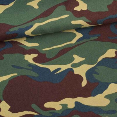 Terlenka-Stoff Camouflage Grün