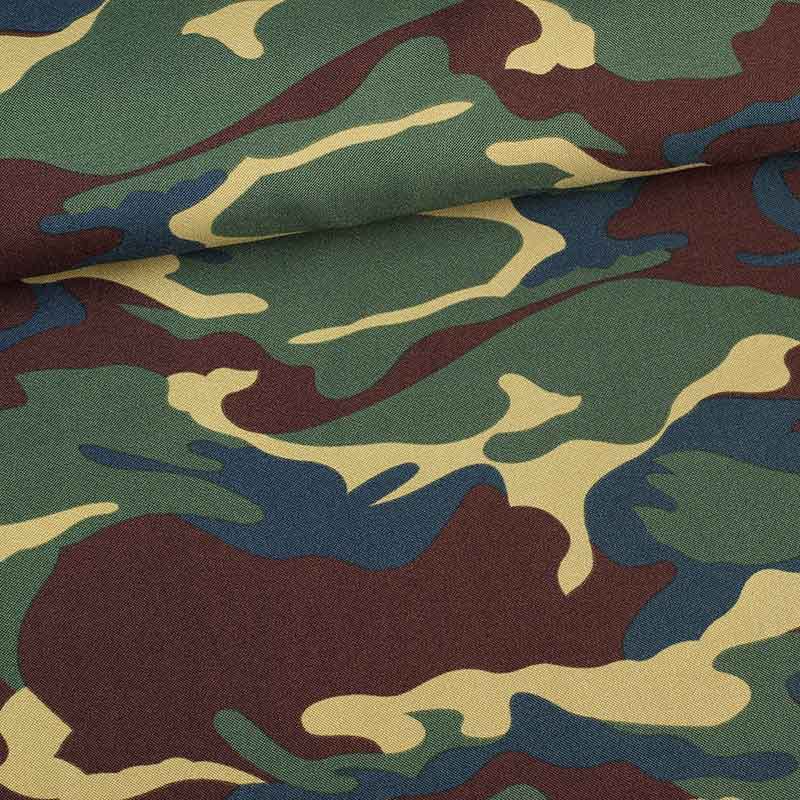Terlenka-Stoff Camouflage Grün