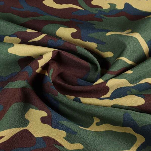 Terlenka-Stoff Camouflage Grün
